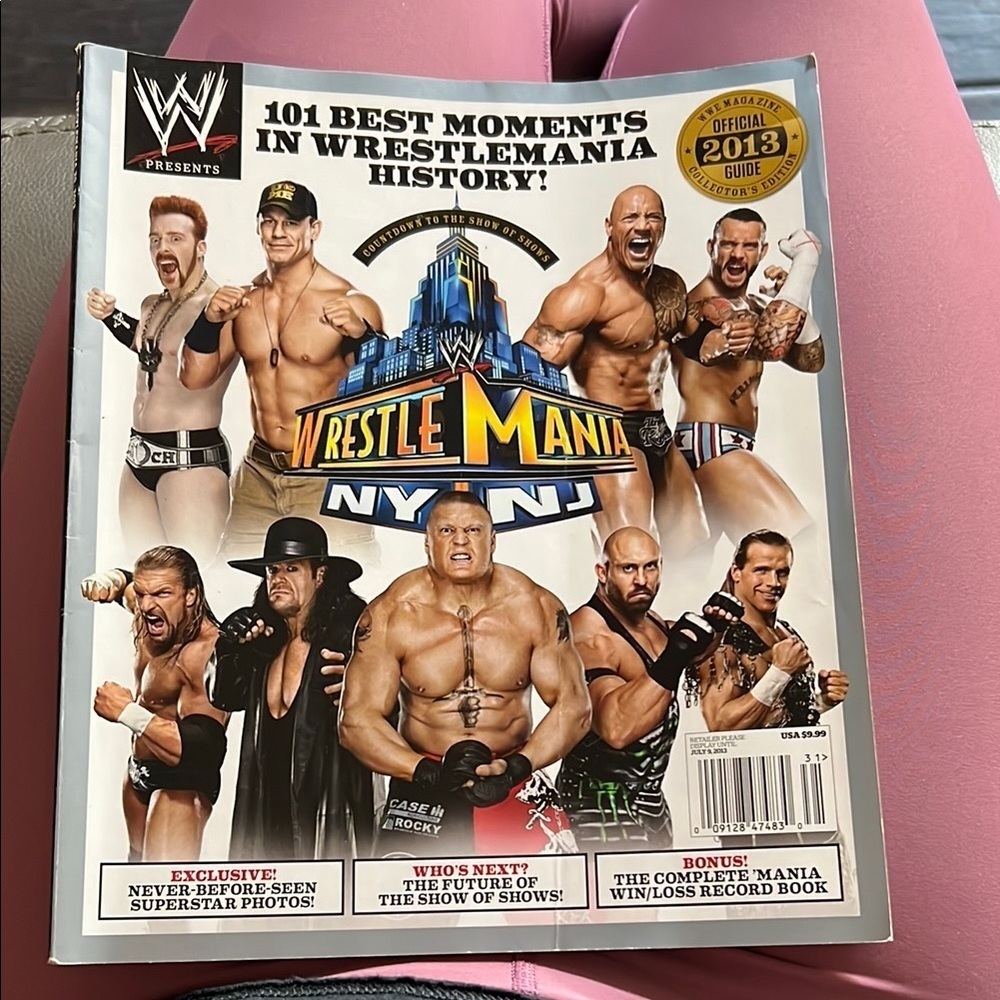 WWE WrestleMania NY/NJ 2013 Magazine